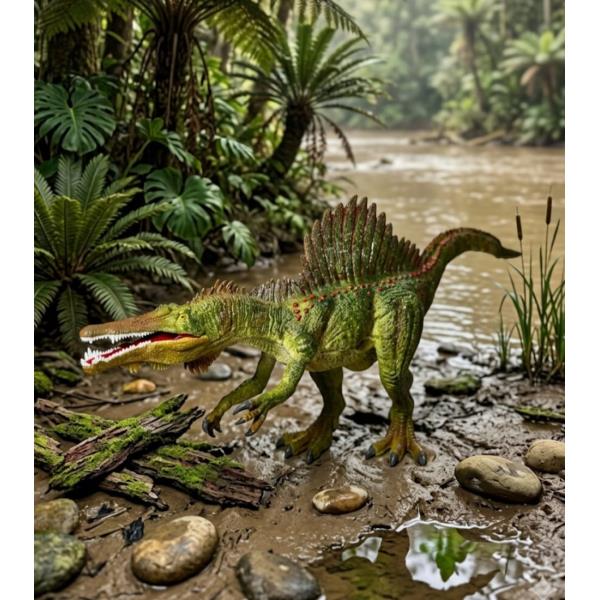 FIGURA DINOSAURIO SPINOSAURUS #01 PVC SIZE 38CM