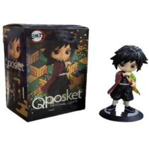 FIGURA DEMON SLAYER KIMETSU NO YAIBA (GIYUU) POSQUET SIZE 15 CM CON CAJA