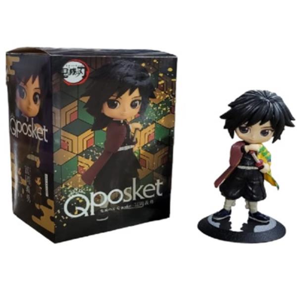 FIGURA DEMON SLAYER KIMETSU NO YAIBA (GIYUU) POSQUET SIZE 15 CM CON CAJA
