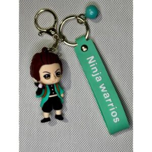 LLAVERO GOMA DEMON SLAYER-TANJIRO #02