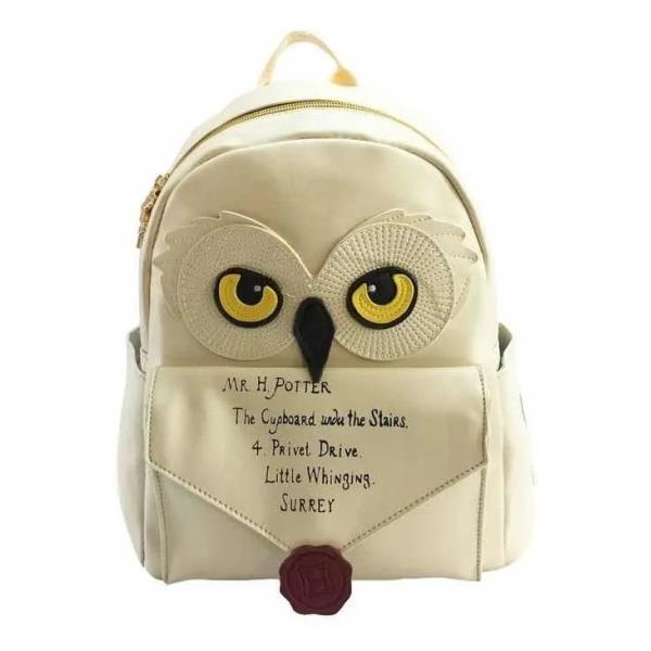 MOCHILA HARRY POTTER HEDWIG LECHUZA MAGICA