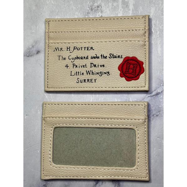 TARJETERO HARRY POTTER CARTA