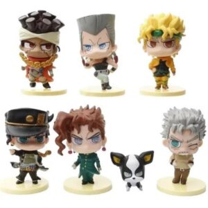 GASHAPONES JOJOS 7PCS SIZE 7 CM