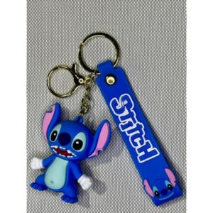 LLAVERO GOMA LILLO Y STITCH #02