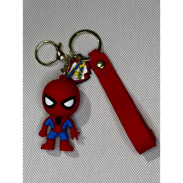 LLAVERO GOMA MARVEL SPIDERMAN #01