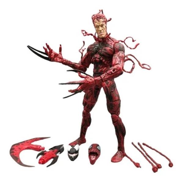 FIGURA MARVEL CARNAGE CON CAJA EXIBIDORA