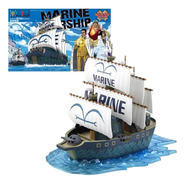 BARCO ONE PIECE PARA ARMAR MARINE WARSHIP