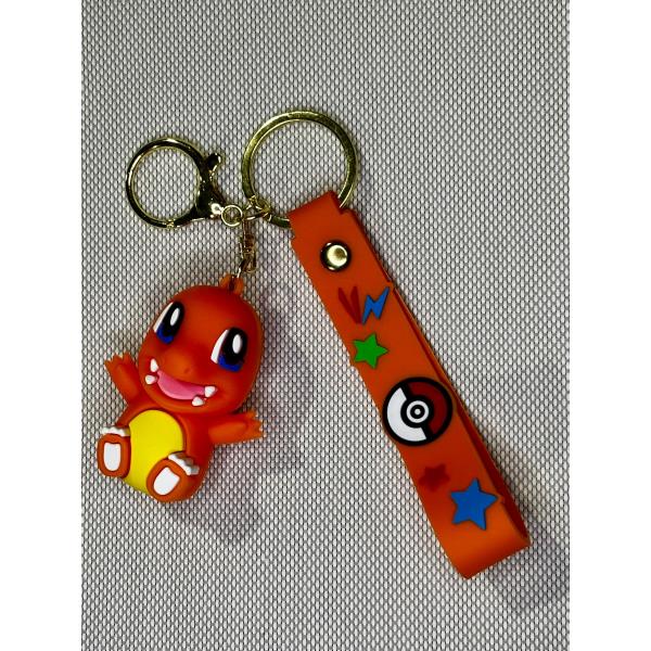 LLAVERO GOMA POKEMON CHARMANDER #02B