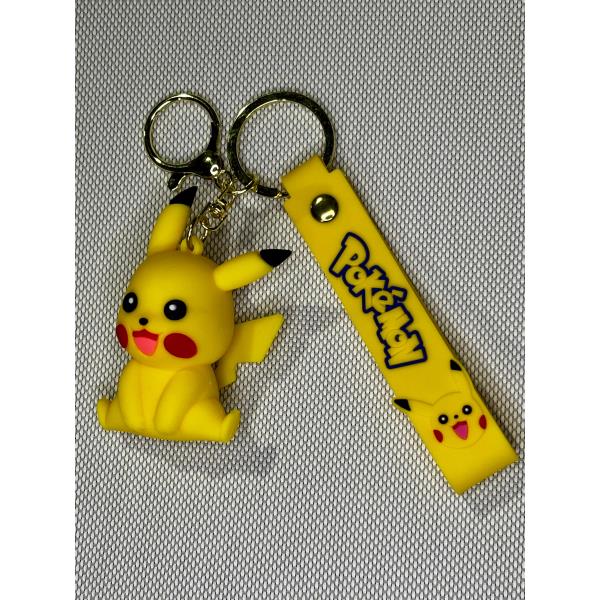 LLAVERO GOMA POKEMON - PIKACHU #02