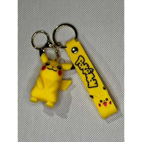 LLAVERO GOMA POKEMON - PIKACHU #05