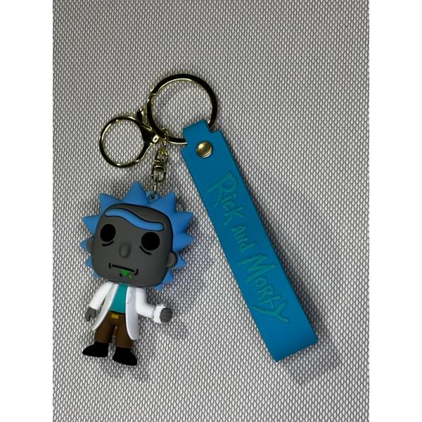 LLAVERO GOMA RICK AND MORTY #02