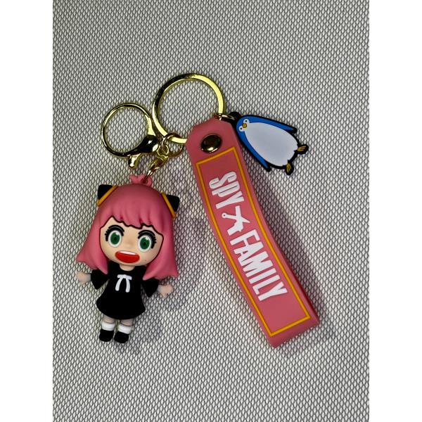 LLAVEROS GOMA SPY FAMILY #04 - 7 CM 1PC PVC KEY CHAIN TOY-ASSORTED