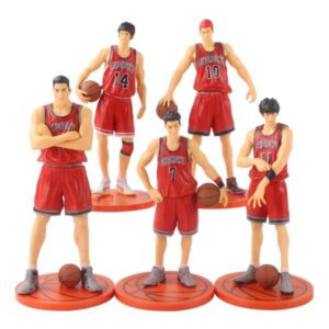 GASHAPONES SLAM DUNK 5PCS PVC SIZE 19-20CM