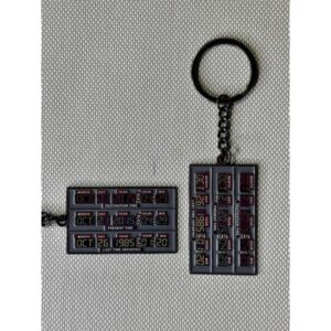 LLAVERO VOLVER AL FUTURO CIRCUITO DEL TIEMPO