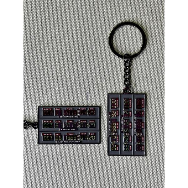 LLAVERO VOLVER AL FUTURO CIRCUITO DEL TIEMPO