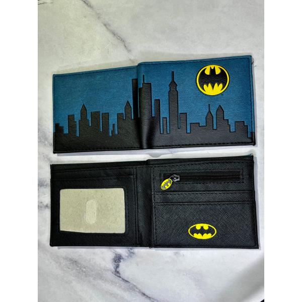 BILLETERA BATMAN CIUDAD GOTICA DC SILICONA