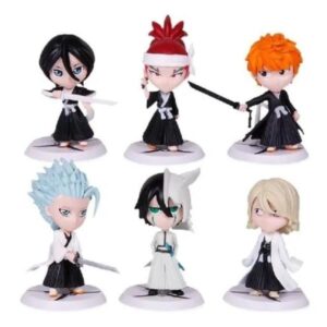 GASHAPONES BLEACH 6PCS SIZE 8 CM EN BOLSA