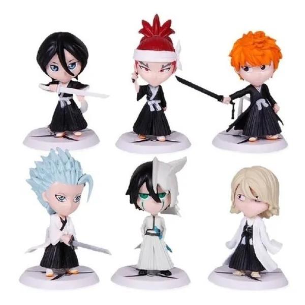 GASHAPONES BLEACH 6PCS SIZE 8 CM EN BOLSA