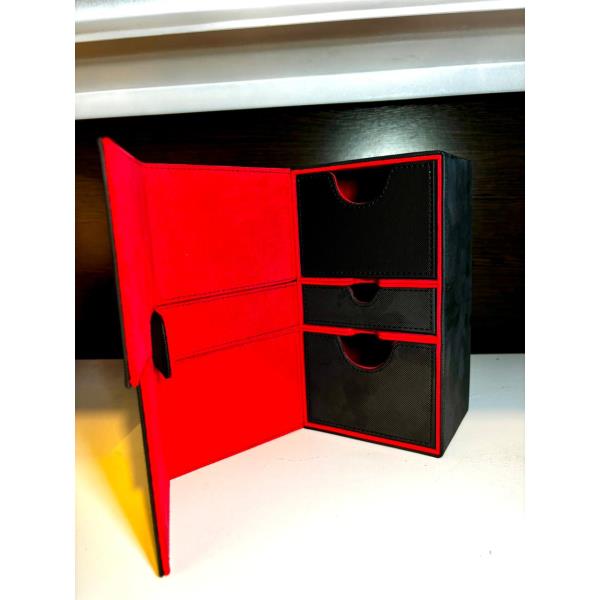 CAJA ORGANIZADORA PARA CARTAS + DADOS #07