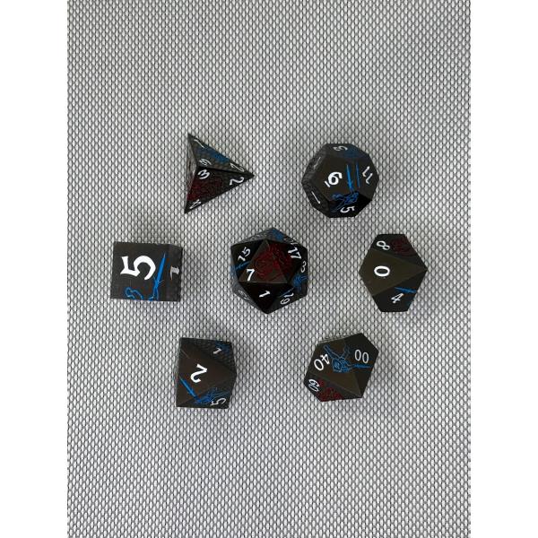 SET DE DADOS ESPECIALES METALICOS ROL #33
