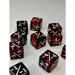 SET 10 DADOS MAGIC CONTADORES NEGATIVOS #04