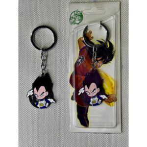 LLAVERO DRAGON BALL VEGETA CON BLISTER EXHIBIDOR