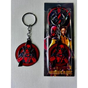 LLAVERO METAL GIRATORIO DEADPOOL #01