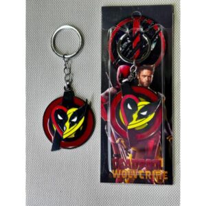 LLAVERO METAL GIRATORIO DEADPOOL VS WOLVERINE #02