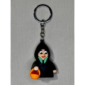 LLAVERO GOMA DISNEY VILLANAS DE DISNEY - BRUJA BLANCA NIEVES #01