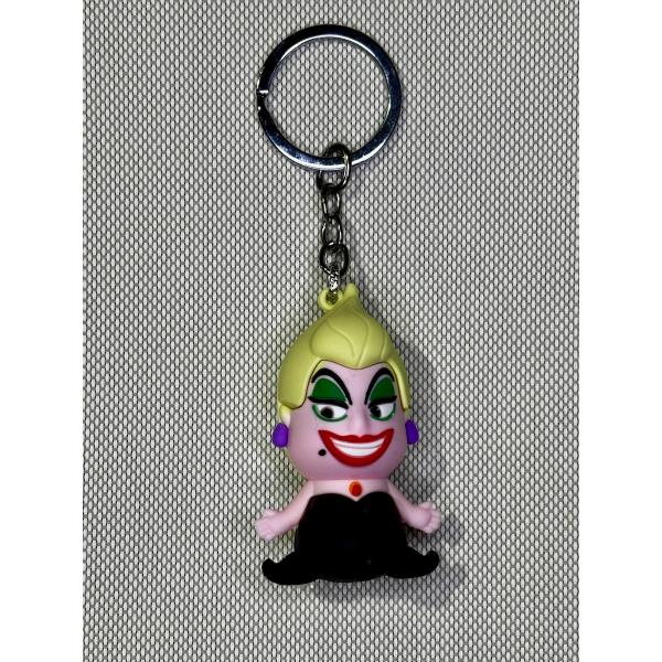 LLAVERO GOMA DISNEY VILLANAS DE DISNEY - URSULA #04