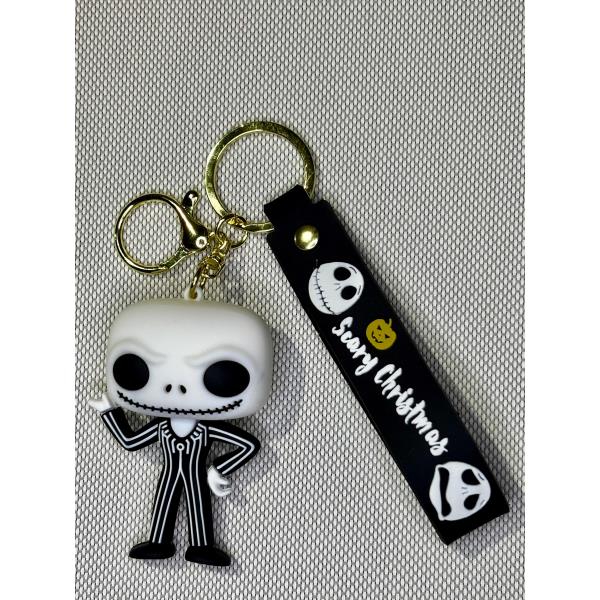 LLAVERO GOMA EXTRAÑO MUNDO DE JACK #08