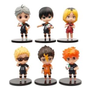 GASHAPONES HAYKIU 6PCS SIZE 10 CM