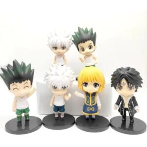 GASHAPONES HUNTER X HUNTER 6PCS SIZE 10 CM