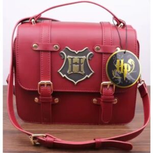 BOLSO DE MANO HARRY POTTER HOGWARTS ROJO