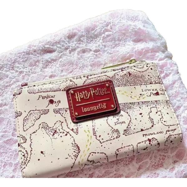 BILLETERA DAMA HARRY POTTER MAPA MERODEADOR