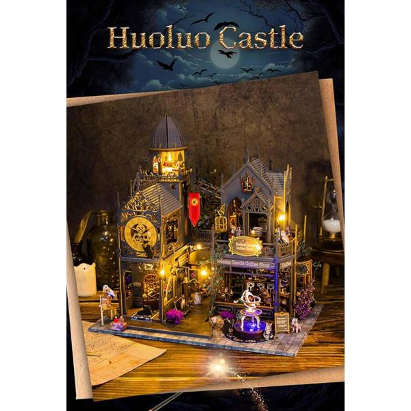 CASA DE MADERA PARA ARMAR HUOLUO CASTLE