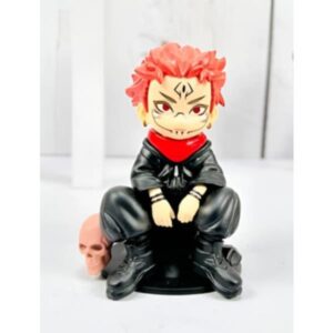 FIGURA JUJUTSU KAISEN - YUJU ITADORI PVC HARD TOY SET WITH BASE SIZE 13 CM