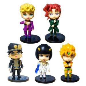 GASHAPONES JOJOS 5PCS SIZE 10 CM