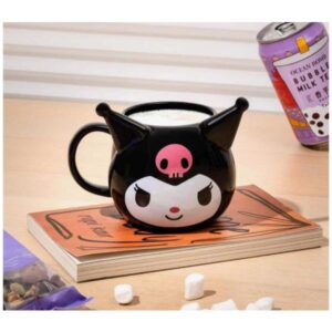 TAZA 3D CERÁMICA KUROMI - SANRIO CON CAJA