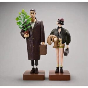 FIGURA LEON & MATHILDA - EL PERFECTO ASESINO - THE PROFESSIONAL 2PCS 14-16CM