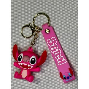 LLAVERO GOMA LILLO Y ANGEL #01