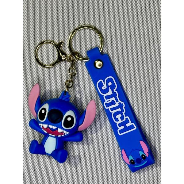 LLAVERO GOMA LILLO Y STITCH #03