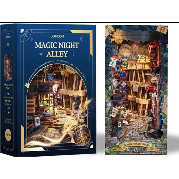 CASA DE MADERA PARA ARMAR HARRY POTTER MAGIC NIGHT ALLEY