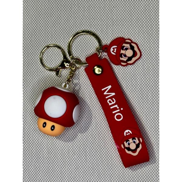 LLAVERO GOMA MARIO BROS - HONGO #04