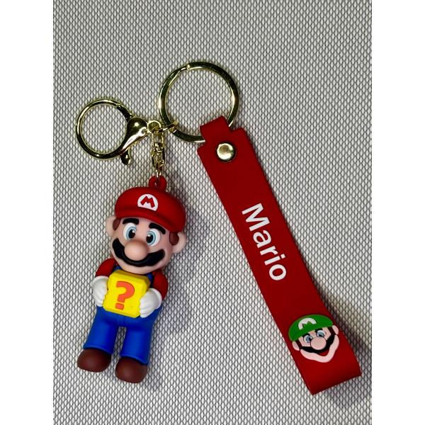 LLAVERO GOMA MARIO BROS #01