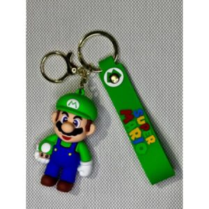 LLAVERO GOMA MARIO BROS - LUIGI #02