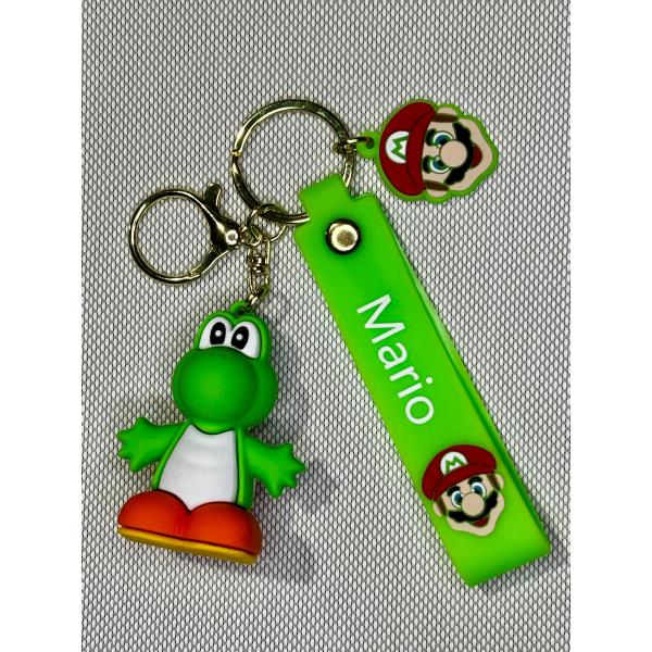 LLAVERO GOMA MARIO BROS - YOSHI #05