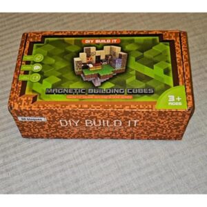 BLOQUES MAGNETICOS MINECRAFT 50 PIEZAS