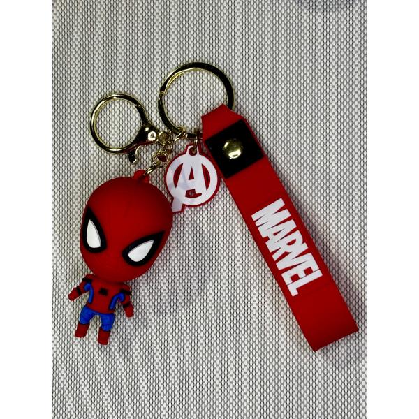 LLAVERO GOMA MARVEL - SPIDERMAN #01