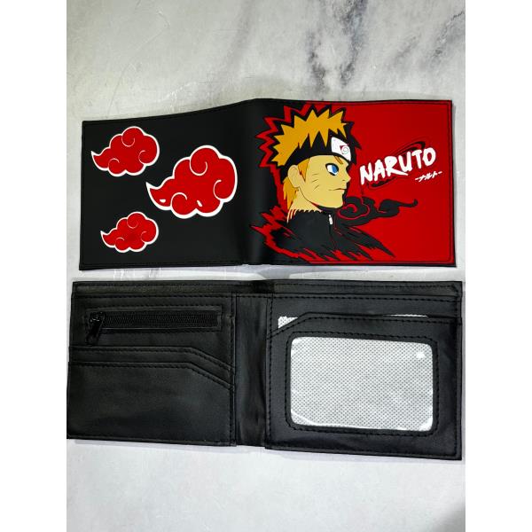 BILLETERA NARUTO KONOHA SILICONA